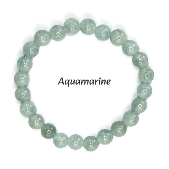 Aquamarine bracelets