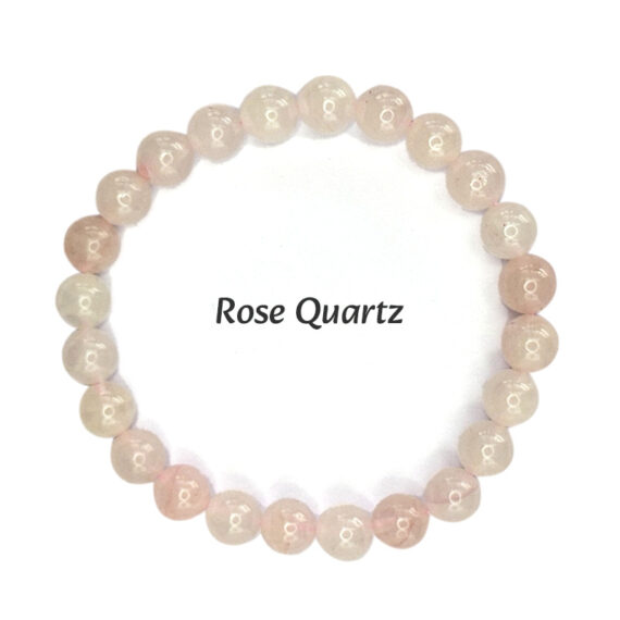 Rose quartz bracelets