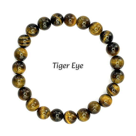 Tiger eye stretch bracelets 19cm