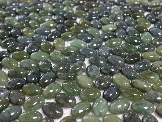 Moss Agate Cabochons 20x15mm