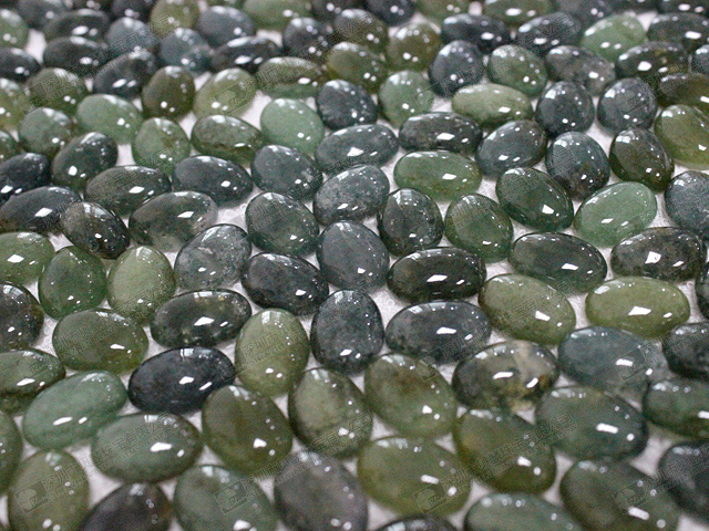 Moss Agate Cabochons 20x15mm