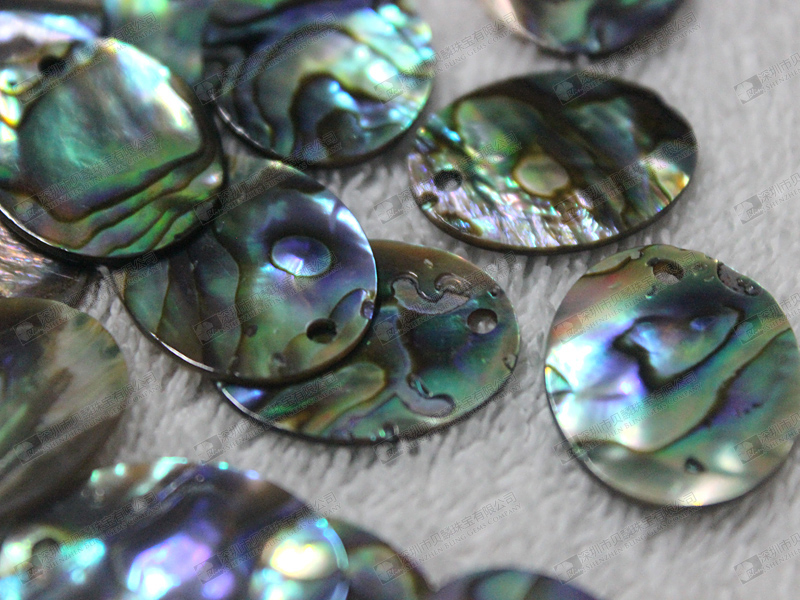 17x21mm Natural abalone shell discs,oval shaped discs wholesale 鮑魚貝旦形薄片