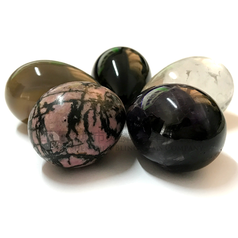 Gemstone yoni eggs