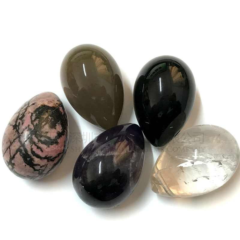 Gemstone yoni eggs