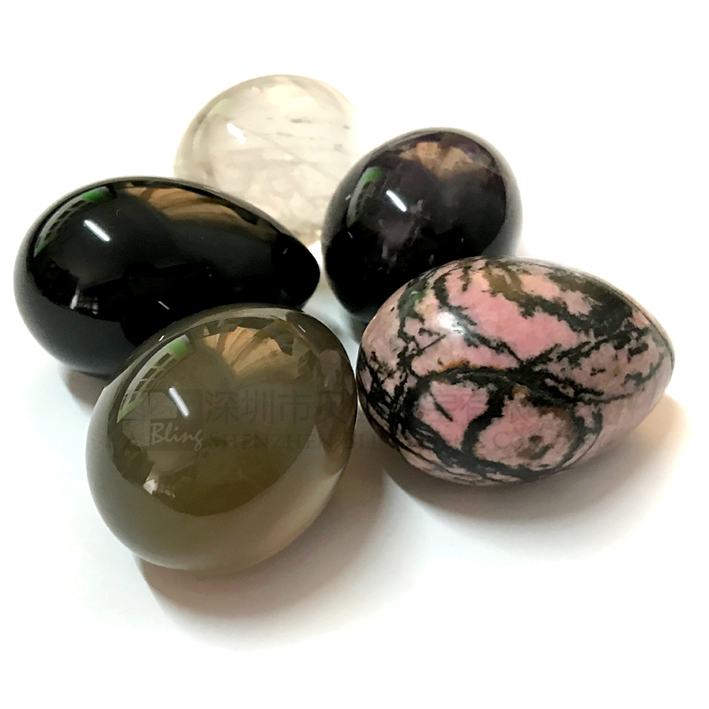 Gemstone yoni eggs