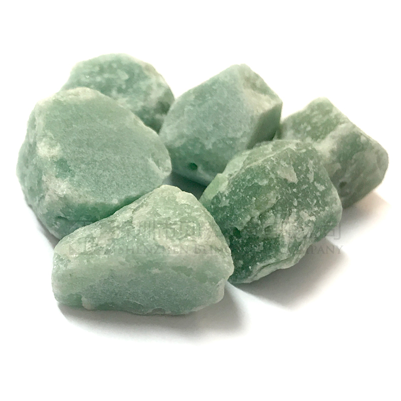 Rough gemstone tumbled,green aventurine tumbled stones