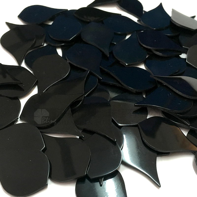 Synthetic black onyx Conch shaped beads for jewelry making