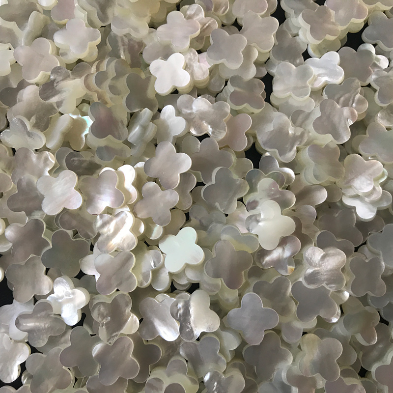 White MOP clovers