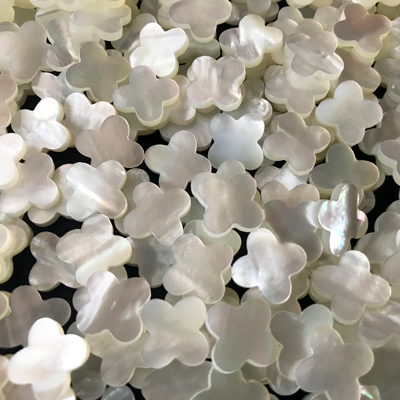 White MOP clovers