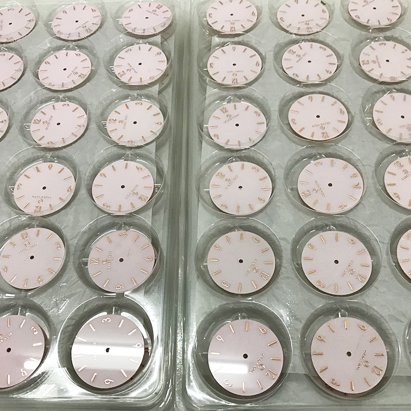 Rose quartz dials