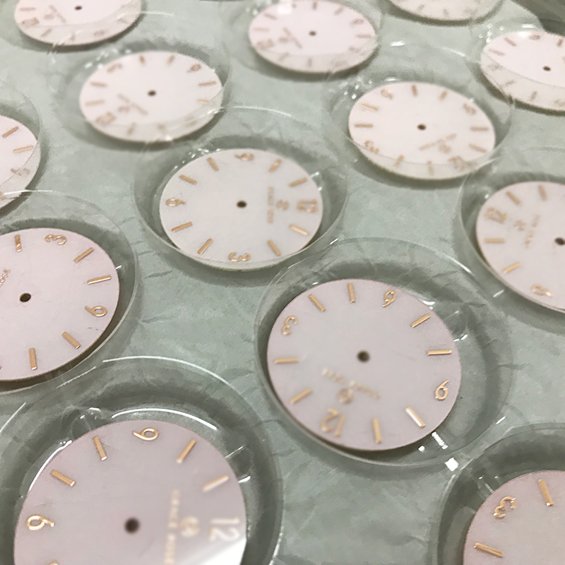 Rose quartz dials